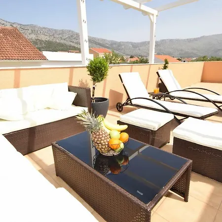 Luxury Penthouse With Jacuzzi In Orebić Buitenkant foto